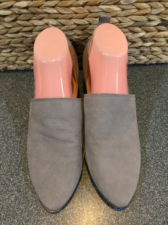 Lucky Brand Shoes - Lucky Brand Gray Suede Slip-On Shoes